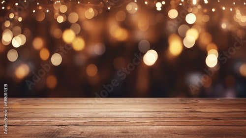 Beautiful blurred festive background