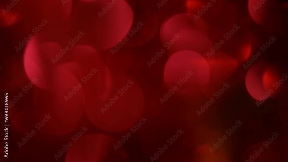 footage of red bokeh background