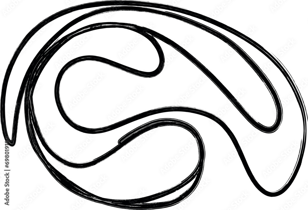 Abstract figure drawing line decoration.
Abstract figure drawing line decoration.