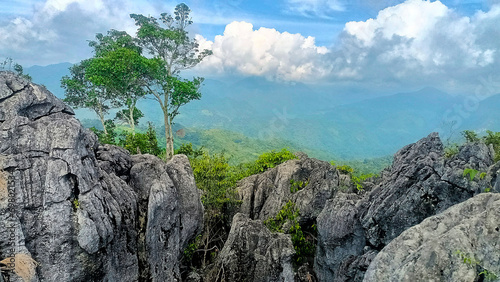 Vászonkép Matangili Rock Formation at Lamut Ifugao