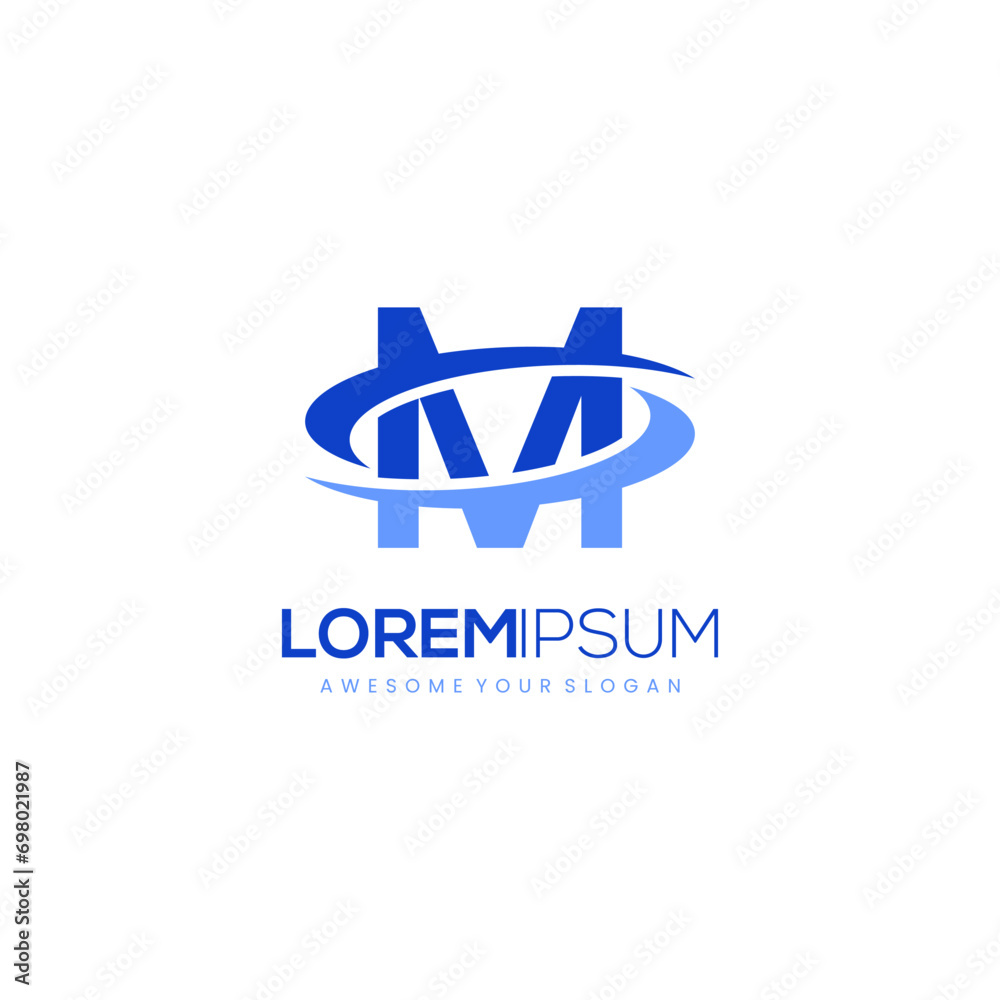 Elegant Letter M Logo Icon Vector Concept Inspirations