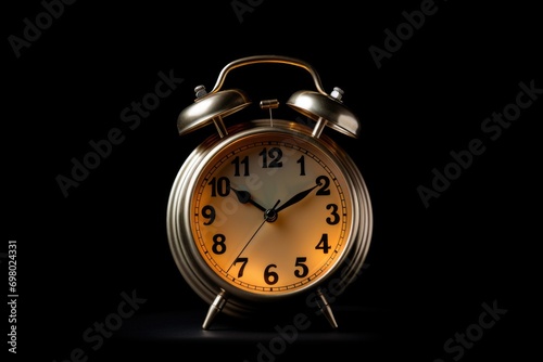 An alarm clock sitting on top of a table