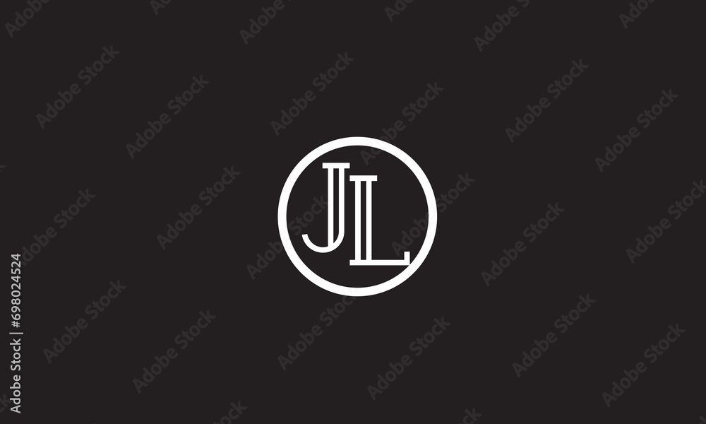 JL, LJ , J , L , Abstract Letters Logo Monogram JL, LJ , J , L , Abstract Letters Logo Monogram