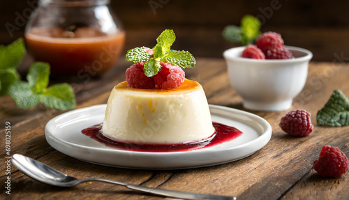 Creamy Elegance - Panna Cotta Dessert Delight
