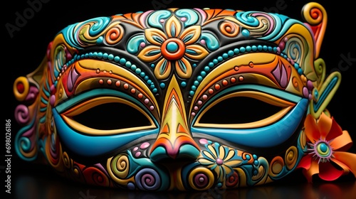 venetian carnival mask photo