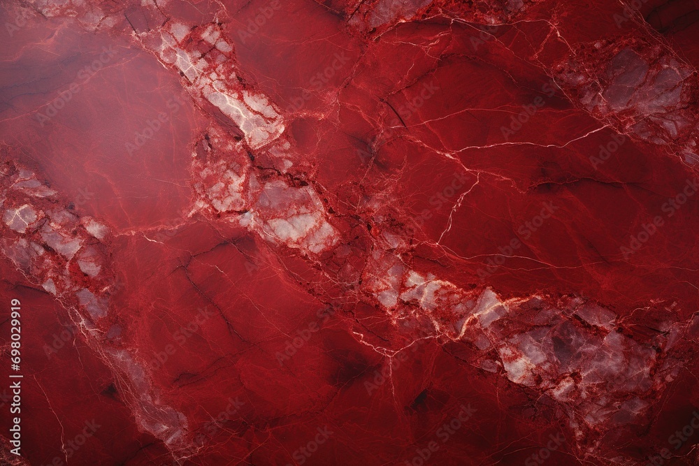 elegant natural red marble stone texture, luxury abstract background - obrazy, fototapety, plakaty 
