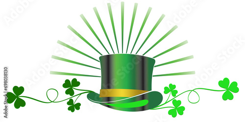 st patrick day illustration vector