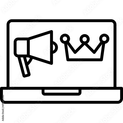 Online Branding Icon photo