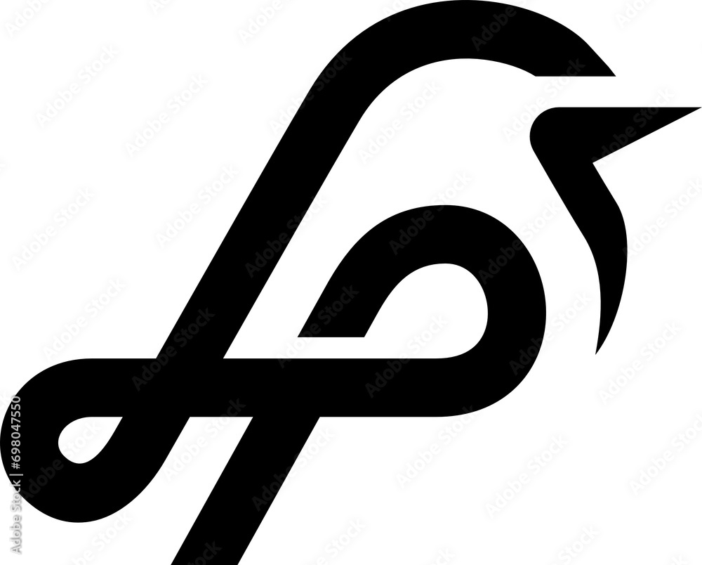 The logo is the monogram L and P. Or bird, unique an elegant. The logo is the monogram L and P. Or bird, unique an elegant.