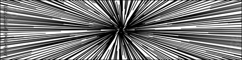 Comic book speed lines background radial effect for manga speed frame, superhero action, explosion background. Motion line effect, pop art. Vector 10 eps