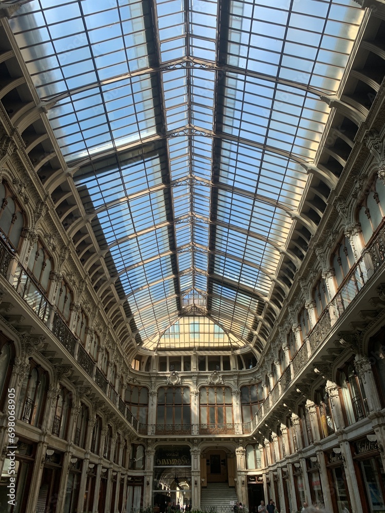 The Galleria Vittorio Emanuele II in Milan, Italy