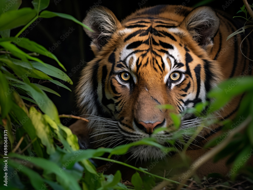 portrait of a tiger