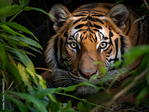 portrait of a tiger © PhotoPhantasm