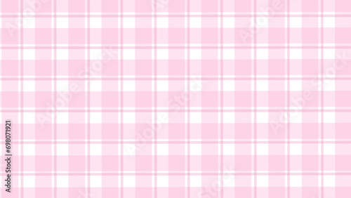 Pink and white plaid background
