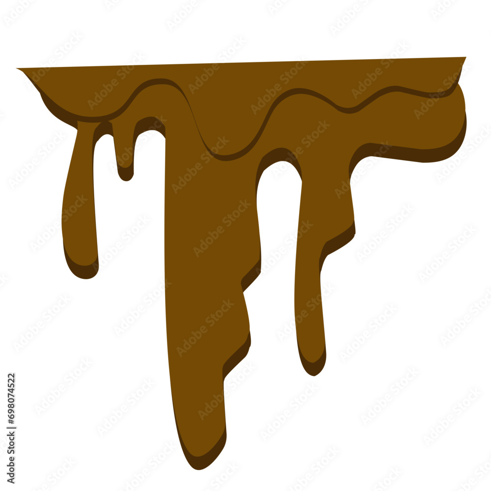 melted chocolate vector element melted chocolate vector element