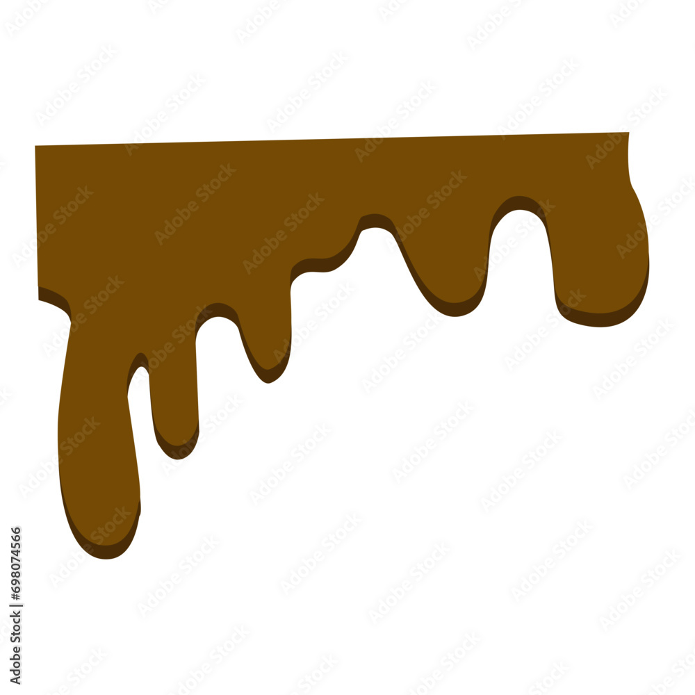 melted chocolate vector element melted chocolate vector element