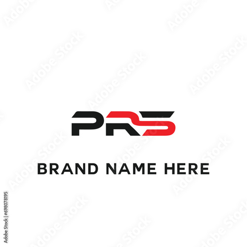 PRS logo. P R S design. White PRS letter. PRS, P R S letter logo design. Initial letter PRS linked circle uppercase monogram logo. P R S letter logo vector design.	
