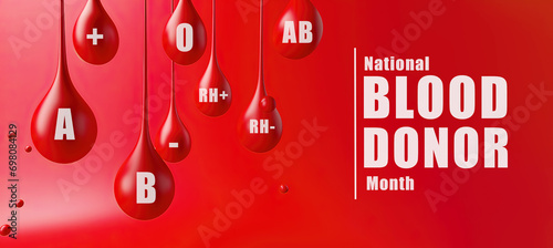 A National blood Donor Month
