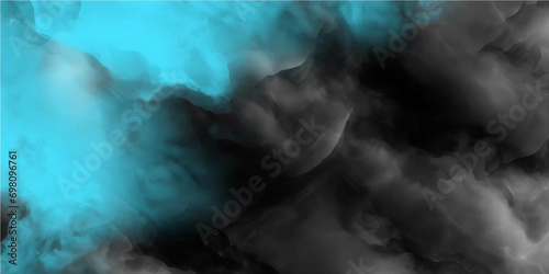 Sky blue Black vector illustration,cloudscape atmosphere background of smoke vape fog and smoke fog effect isolated cloud vector cloud texture overlays smoke exploding smoke swirls,brush effect. 