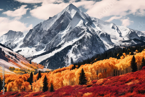 autumn in the mountains