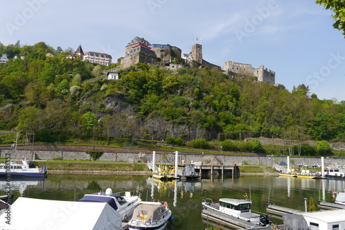 Burg Rheinfels am Mittelrhein in Sankt Goarshausen