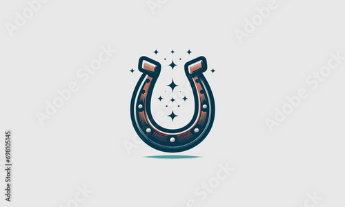 shoes horse vector illustration flat design