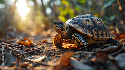 Ploughshare Tortoise in Madagascar photo