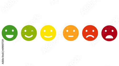 Emoticons icons set.