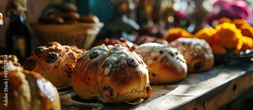 Mexico City tradition, Day of the Dead Bread, Pan de Muerto.