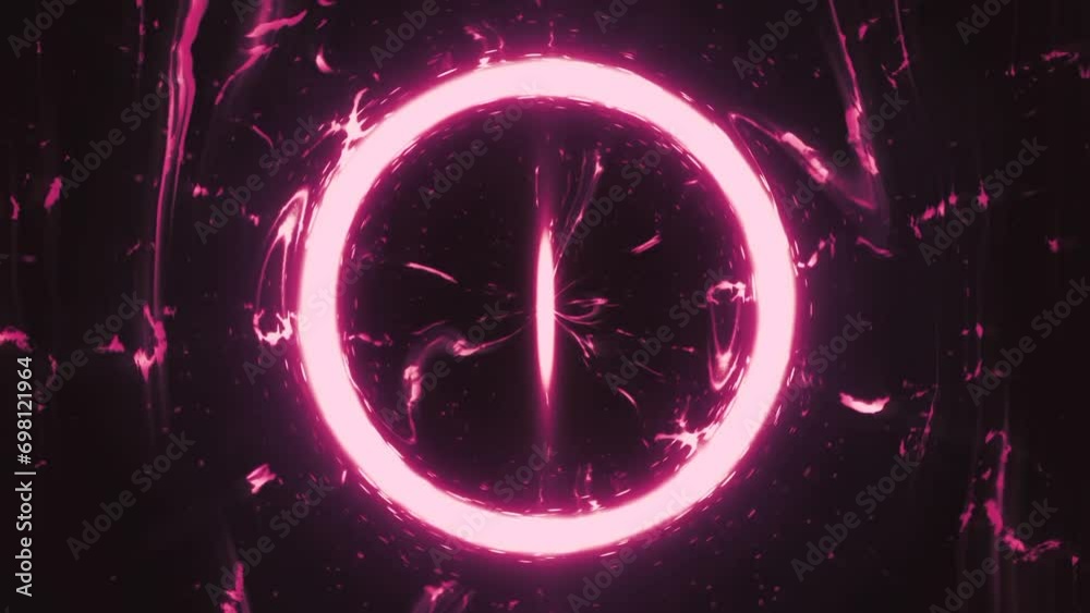  Red light animation background.