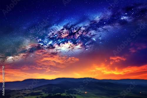 nebulan photo with panorama © bojel