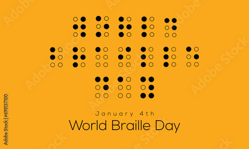 World braille day, World Braille Day on January 4th, World Braille Day international holiday, World Braille Day, Important Day