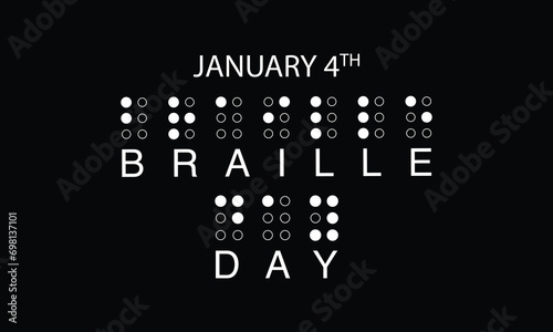 World braille day, World Braille Day on January 4th, World Braille Day international holiday, World Braille Day, Important Day