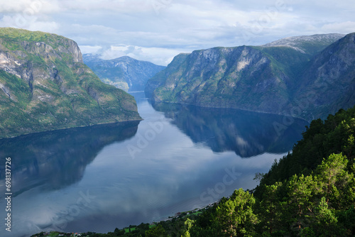 Fjord at Andalsnes in norway