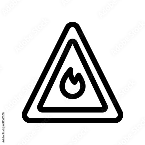 warning line icon