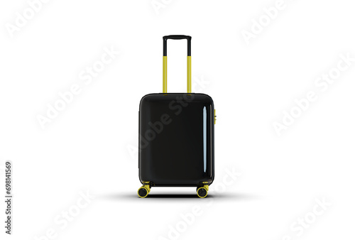 suitcase with luggage
