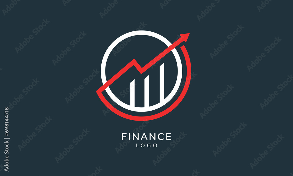Graph diagram up icon, business growth success chart with arrow ...