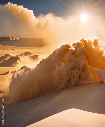 Sands of Time: Navigating the Treacherous Desert Storm
