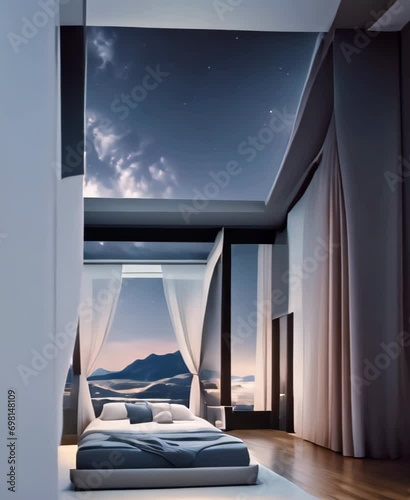 interior of a bedroom