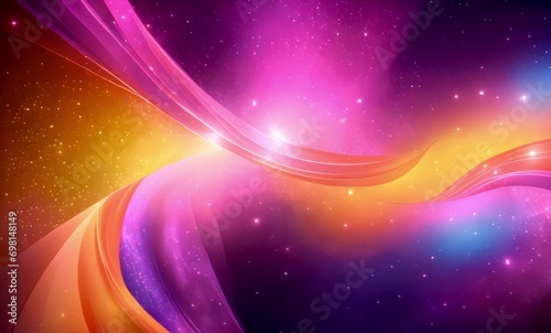 Abstract background with stars
