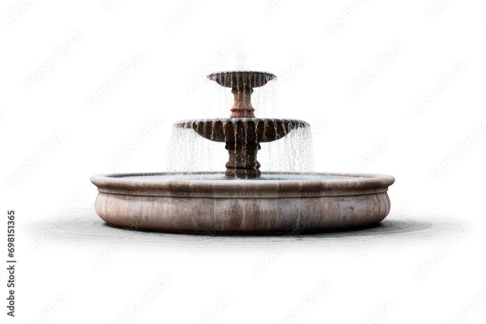 stone water fountain isolated object, transparent background, png file stone water fountain isolated object, transparent background, png file