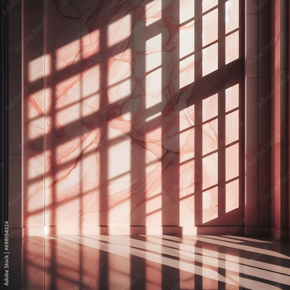 Empty room, with aged red painted walls and wooden floor. Empty room, with aged red painted walls and wooden floor.