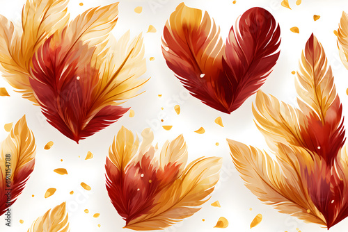 Seamless festive design pat...