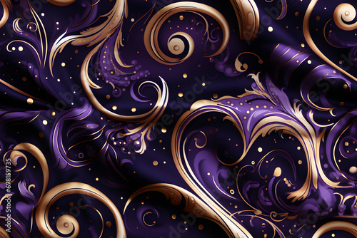 Seamless festive design pat...