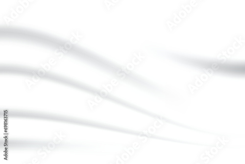 Fabric Wavy Background Bbstract. White Wrinkled Canvas. Illustration design.