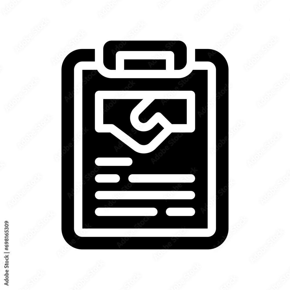 commitment glyph icon commitment glyph icon
