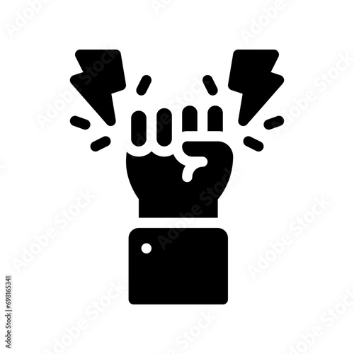 power glyph icon