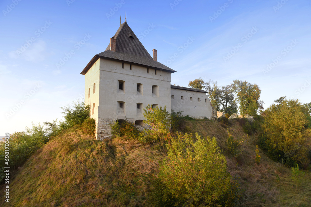 Halych castle in city of Halych (Galych) in Ivano-Frankivsk region, Western Ukraine