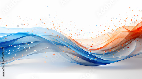 Abstract Waving Particle Te...