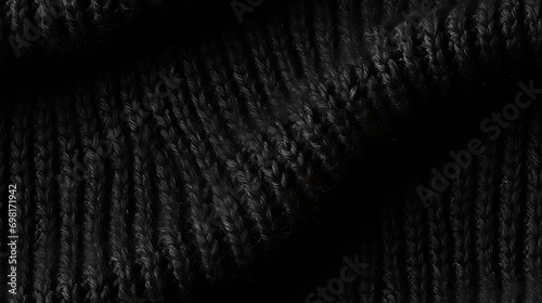 Black fabric canvas texture...